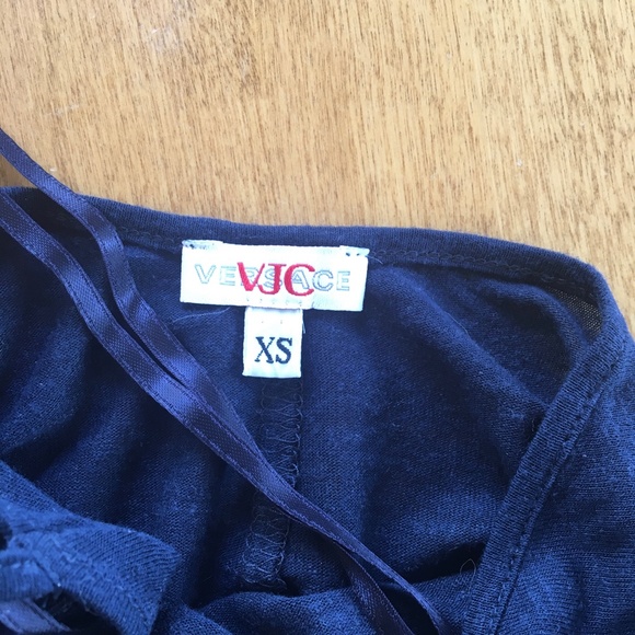 Versace Jeans Navy Blue halter top - xs - Picture 7 of 7